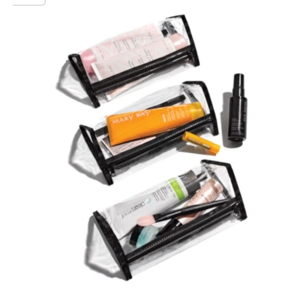 MARY KAY  COSMETIC MAKEUP SKINCARE ORGANIZER‎ TRAVEL BAG REMOVABLE POUCHES
